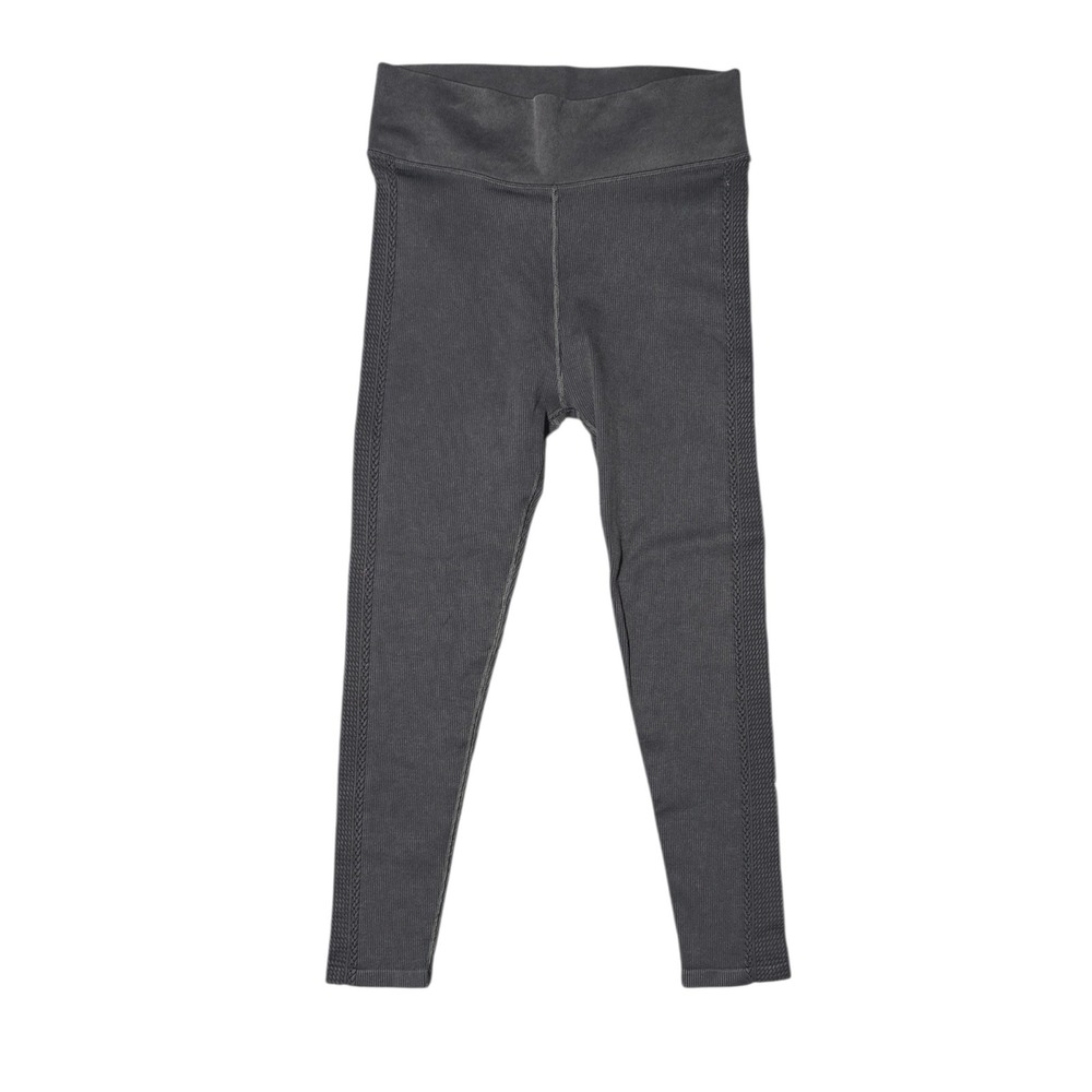Aerie OFFLINE High Waisted Ribbed Leggings Charcoal Women's Size XL
